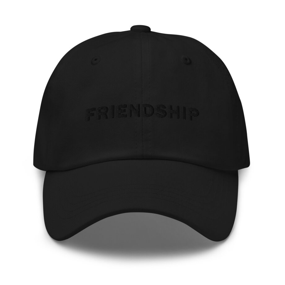 Friendship dad hat embroidered