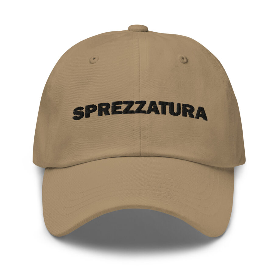 Sprezzatura dad hat embroidered