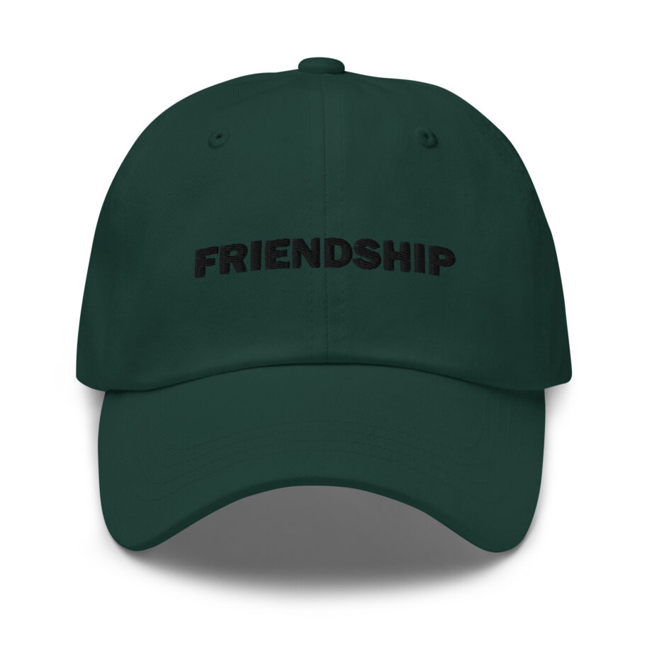 Friendship dad hat embroidered