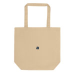 Blue “a” eco tote bag