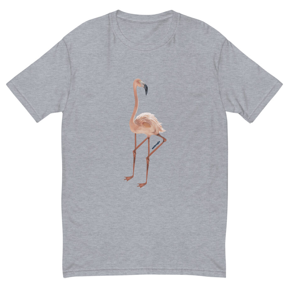 Flamingo men fitted t-shirt