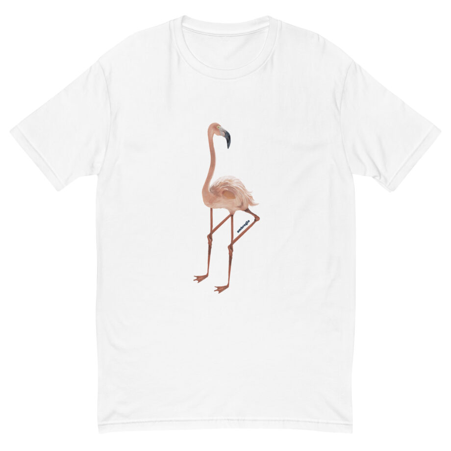 Flamingo men fitted t-shirt