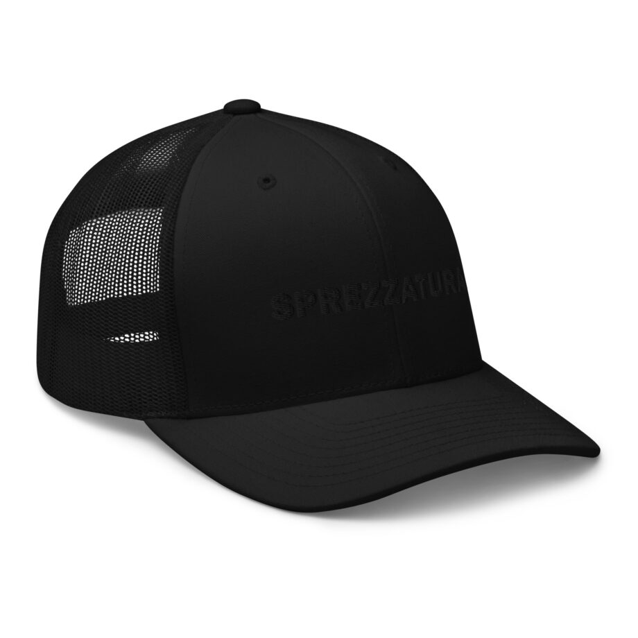 Sprezzatura trucker hat embroidered