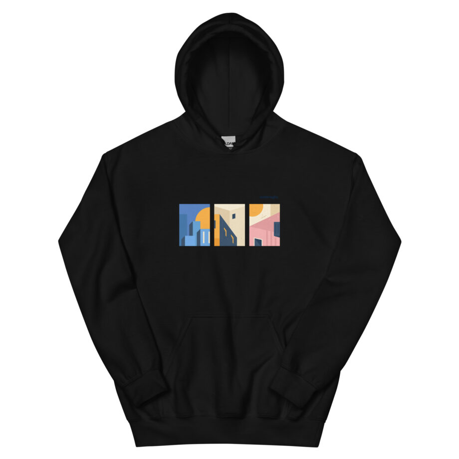 Abstract city 2 unisex hoodie