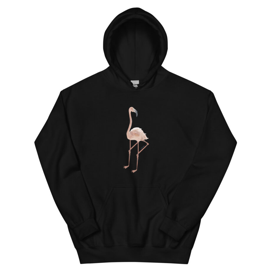 Flamingo unisex hoodie