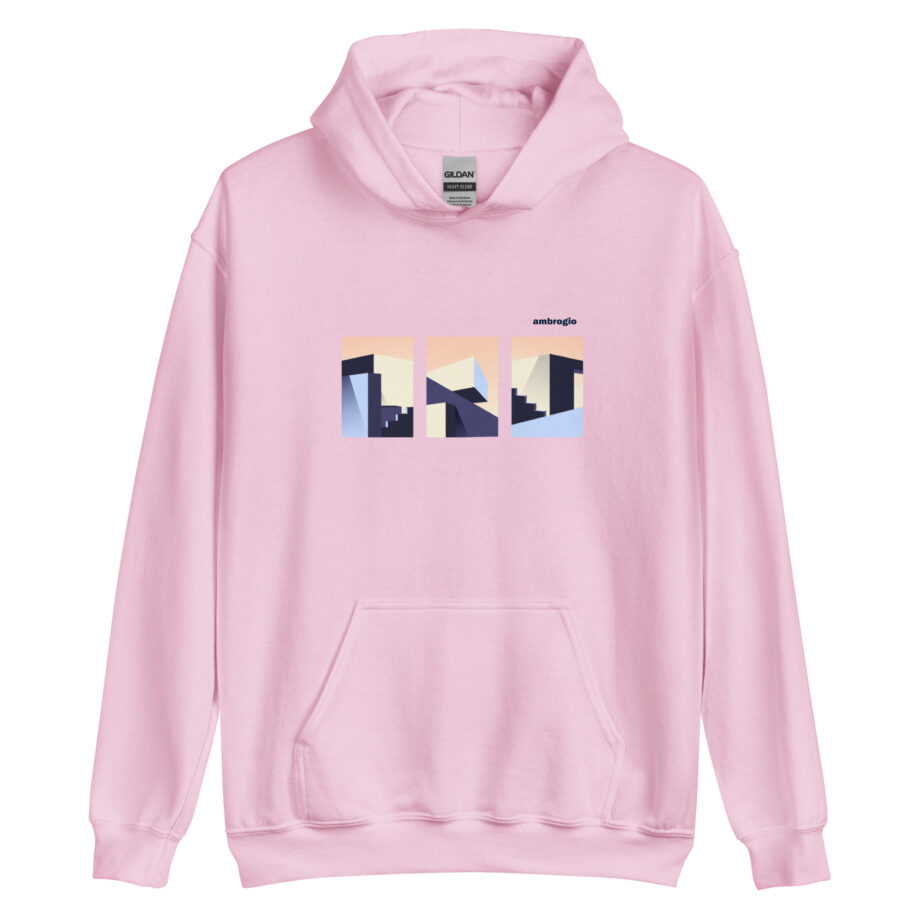 Abstract city unisex hoodie