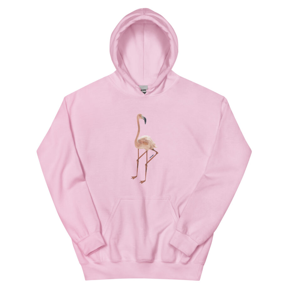 Flamingo unisex hoodie