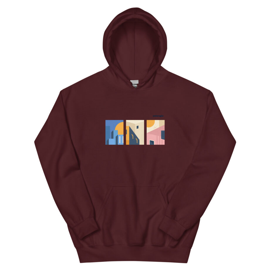 Abstract city 2 unisex hoodie