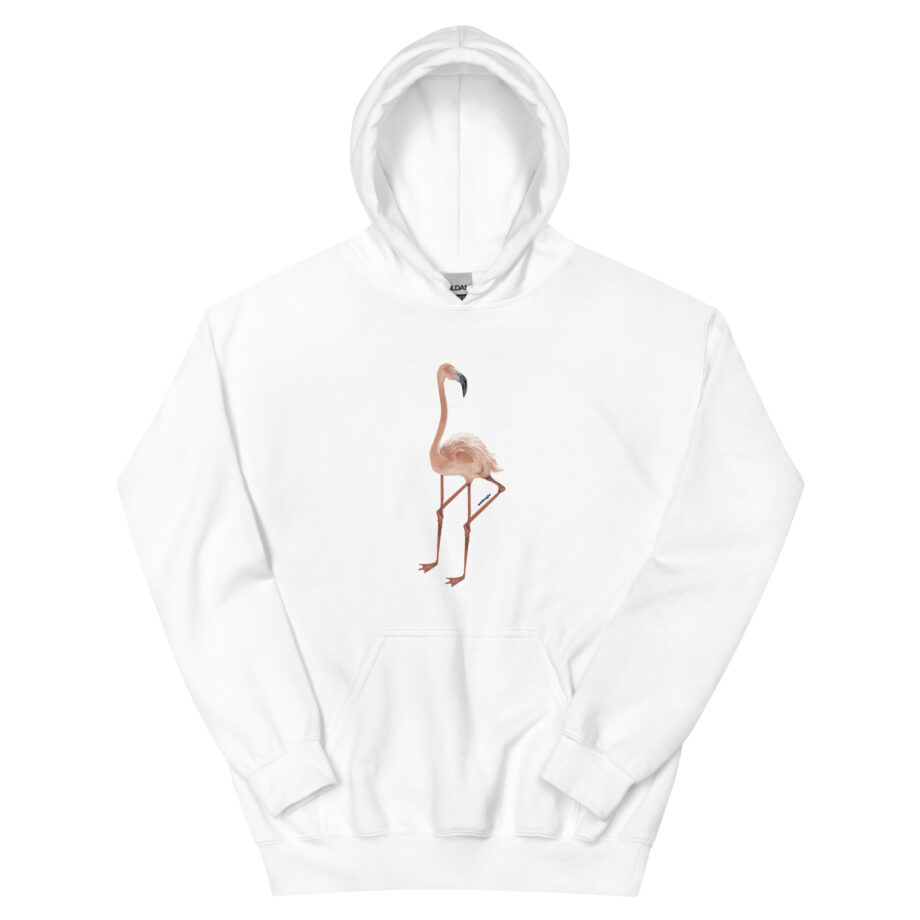 Flamingo unisex hoodie