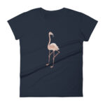 Flamingo women fitted t-shirt