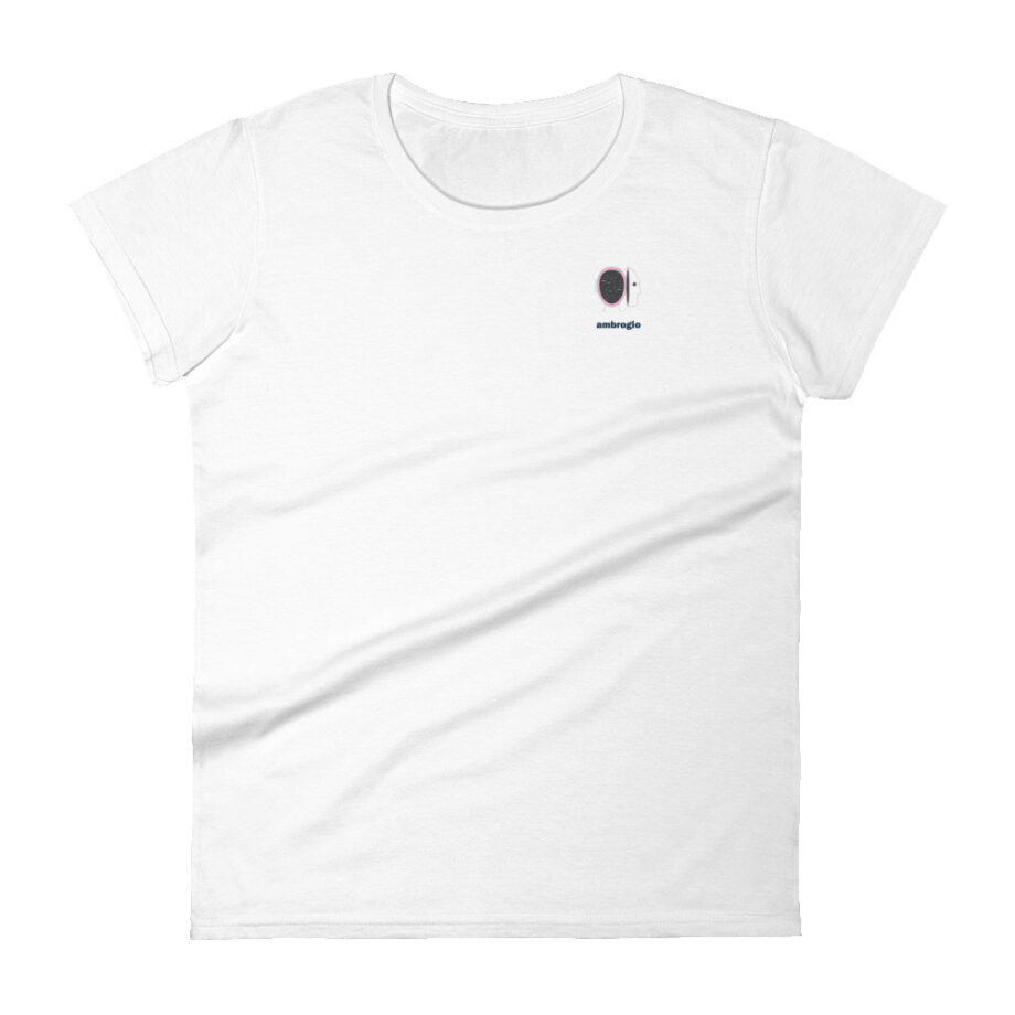 Inner space women fitted t-shirt