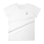 Tied hands women fitted t-shirt