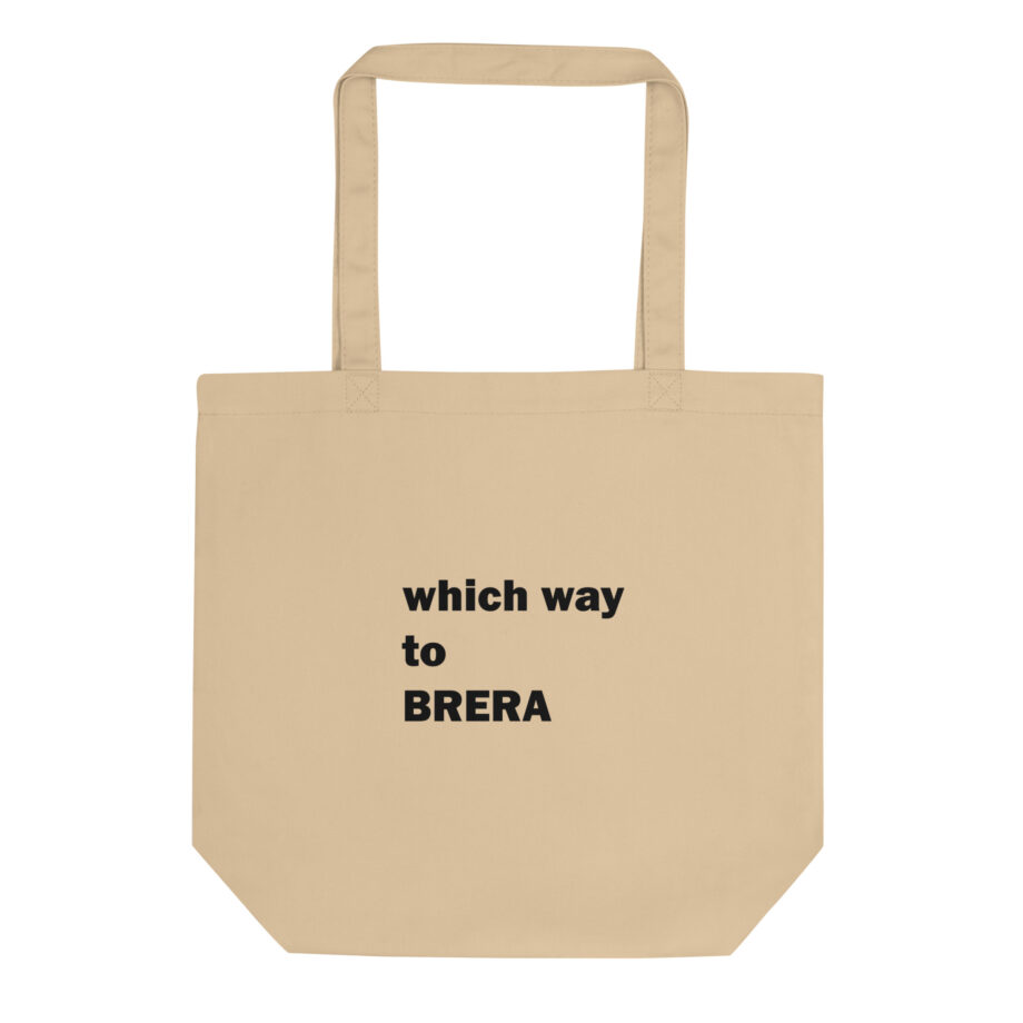 Which way to BRERA eco tote bag