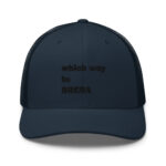 Which way to BRERA trucker hat embroidered