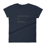 Which way to BRERA women fitted t-shirt