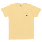 Inner space unisex pocket t-shirt embroidered
