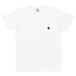 Inner space unisex pocket t-shirt embroidered