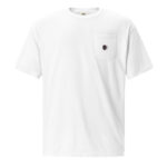 Inner space unisex pocket t-shirt embroidered